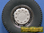 "V8 kursiv" Truck Hub-Cap with nut protection ring for Tamiya Cooler Wide Rims, 1 Set, 1/14