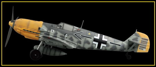 Me 109E "Adolf Galand", 1/18 Sammlermodell