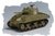 M4 Sherman, U.S. Panzer (Mittlere Ausf.), 1/48 Plastikbausatz