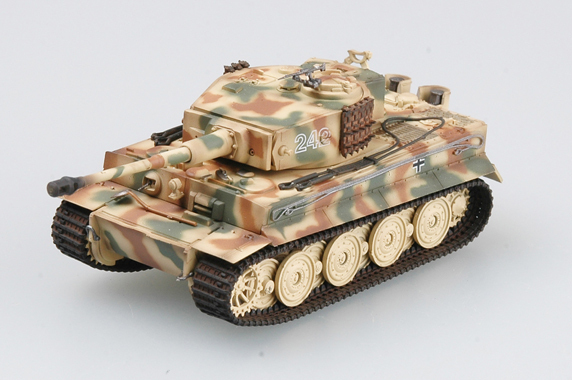 late production Easy Model 1/72 Tiger I SS Pz.Abt.102 1944,Normandy #36221 