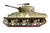 M4 Sherman, Middle Tank (Mid.) 6th Armored Div., 1/72 Collectible