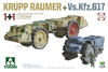 Krupp Räumer und Vs.Kfz.617, Deutsche Minenräumer WWII, 1/72 Plastikbausatz