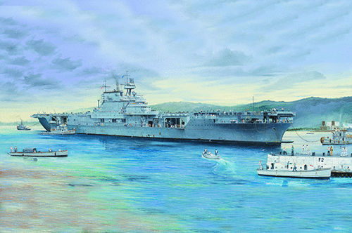 USS Enterprise CV-6, Aircraft Carrier, Plastic Kit 1/200