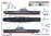 USS Enterprise CV-6, Flugzeugträger, Plastikbausatz 1/200