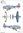 SBD-3/4 Dauntless, US NAVY Divebomber, 1/18 Plastic Kit