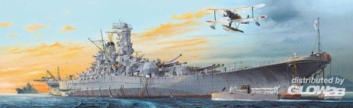 Yamato, japanisches Schlachtschiff, Premium Plastikmodellbausatz 1/200