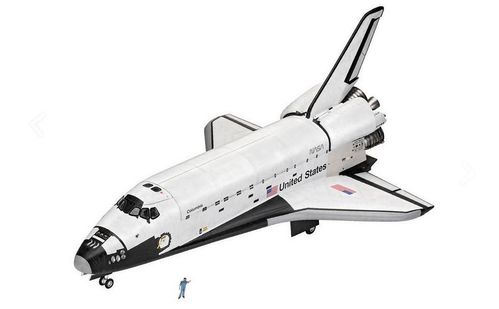 Space Shuttle, 40th. Anniversary Geschenkset, Plastikbausatz 1/72
