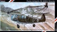 Focke Achgelis FA 223 E-0 "Drache", First German Heavy-Lift-Helicopter, 1/48 Kit