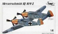 Messerschmitt Bf 109Z, mit Abziehbildern, 1/48 Resin Bausatz