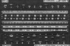 Aircraft Canopy Details, hist., Reheat Photoetched Parts, 1/32