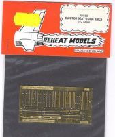 Ejector Seat Guide Rails, Reheat Photoetched Parts, 1/72