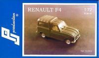 Renault F4 Fourgonette, PJ-Productions, Resin Kit, 1/72