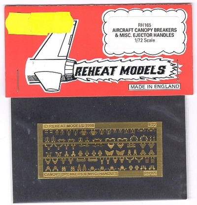 Aircraft Canopy Breakers & Mis. Ejector Handles, PE-Parts 1/48