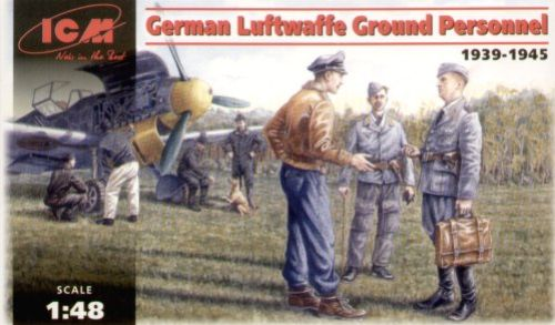 German Air Force Ground Personnel, WWII, 1/48