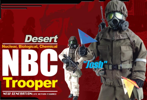 Desert NBC-Trooper "Josh", U.S. Army, 1/6 Collectible