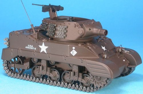 M8 Scott 75 mm Howitzer, 12th US Armored Div., France, Alsace, January 1945, 1/48 Collectible
