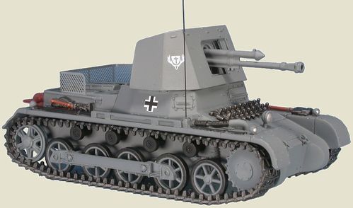 Panzerjäger I, Ausf. B, 4,7cm PaK(t) (Sf) auf Panzerkampfwagen I, 521. Pz.Jg.Abt., Frankreich 1940