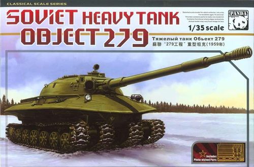 Object 279, Soviet Heavy Tank, Plastic Kit, 1/35