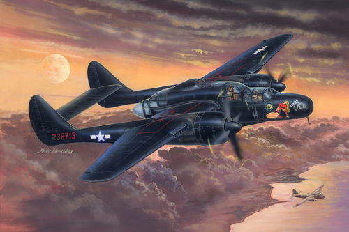 P-61B Black Widow, 1/32 Plastikbausatz