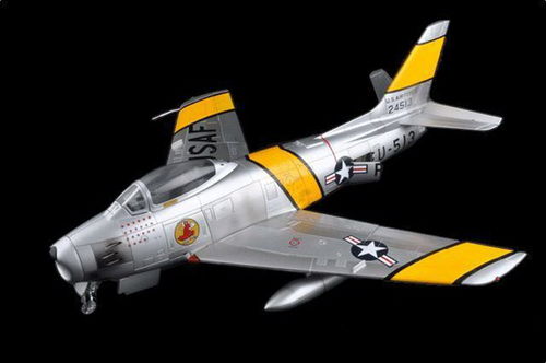 F-86F Sabre USAF "Major Jabara", 1/18 Sammlermodell