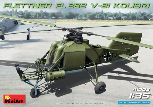 Flettner FL 282 V-21 Kolibri, German Helicopter, 1/35 Plastic Kit