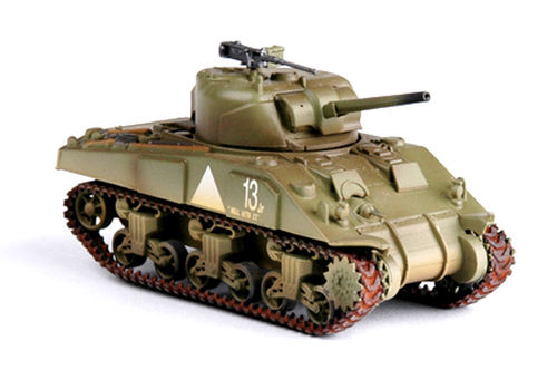 M4 Sherman (mittlere Produktion),  6th Armored Div., 1/72 Sammlermodell