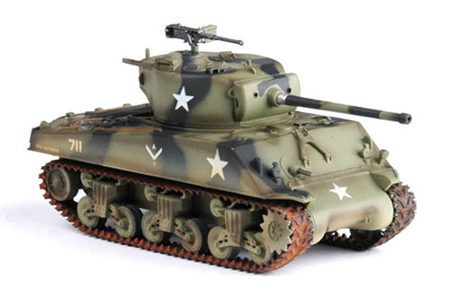 M4A3 (76) Sherman, Mittel Panzer, 714th Tank Bat., 12th Armored Div., 1/72 Sammlermodell