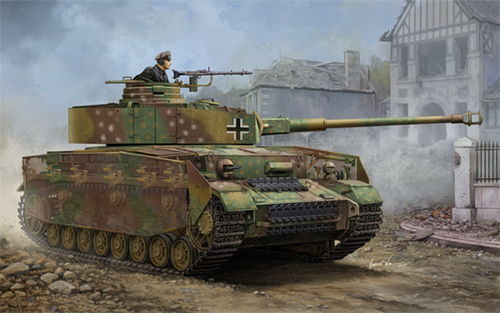 Pz.Kpfw. IV Ausf. J, German Medium Tank, 1/16 Plastic Kit
