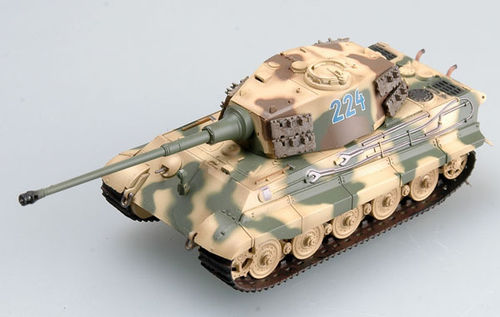 Tiger II (H), Schwere SS.Pz.Abt.501, Panzer-Nr. 224, 1/72 Sammlermodell