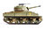 M4 Tank (Mid.) 1st Armored Div., US ARMY, 1/72 Collectible