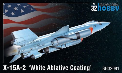 X-15A-2 ‘White Ablative Coating’ , 1/32 Multimediabausatz