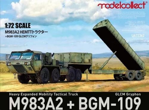 Heavy Expanded Mobility Tactical Truck M983A2+BGM-109, USA, 1/72 Plastic Kit
