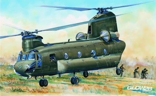 CH-47D CHINOOK, 1/48 Plastic Kit