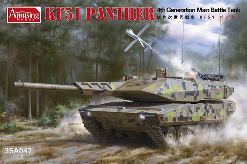 KF51 Panther 4. Generation Main Battle Tank, Plastic Kit, 1/35