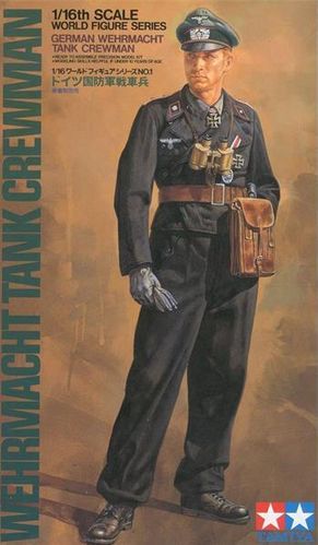 Tank Crewman, German Wehrmacht, Plastic Model Kit 1/16 Scale