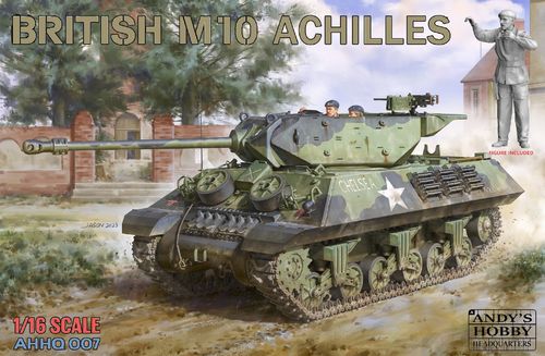 M10 IIc "Achilles", Britischer Panzerjäger, Plastikbausatz 1/16
