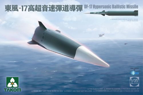 DF-17 Hypersonic Ballistic Missile, Plastic Kit 1/35
